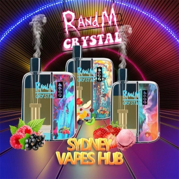 Tukkumyynti Randm Crystal 4600 kertakäyttöinen vape Pod -laite